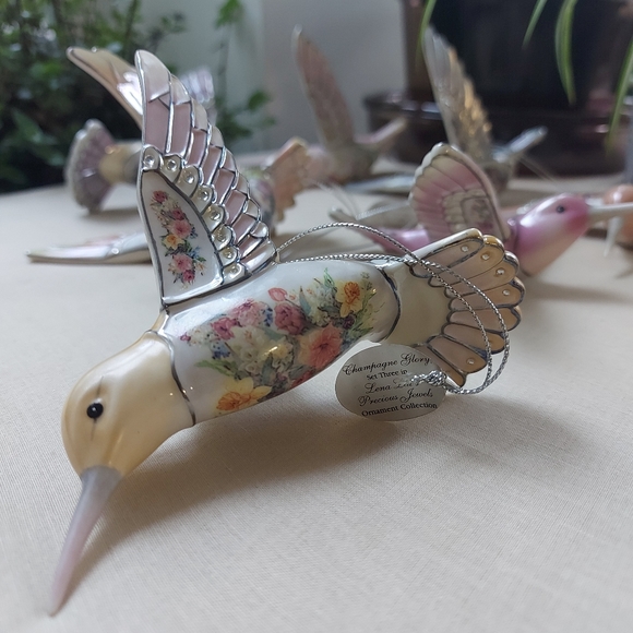 Lena Liu Precious Jewels- Bradford Exchange hummingbirds - Picture 6 of 16